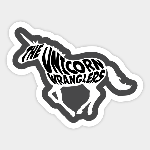 Wild Unicorn Sticker by The Unicorn Wranglers